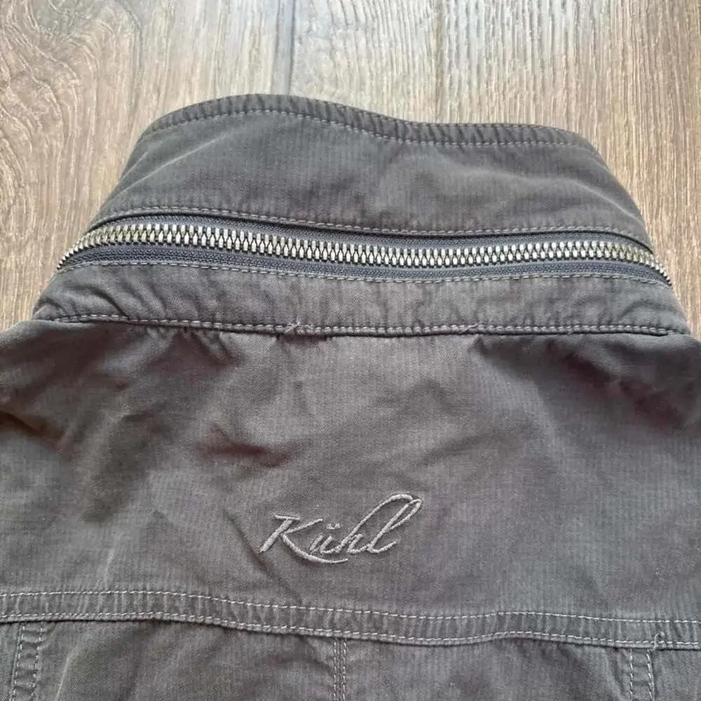 Kuhl Utility Style Hiking Jacket Small Black Y2K